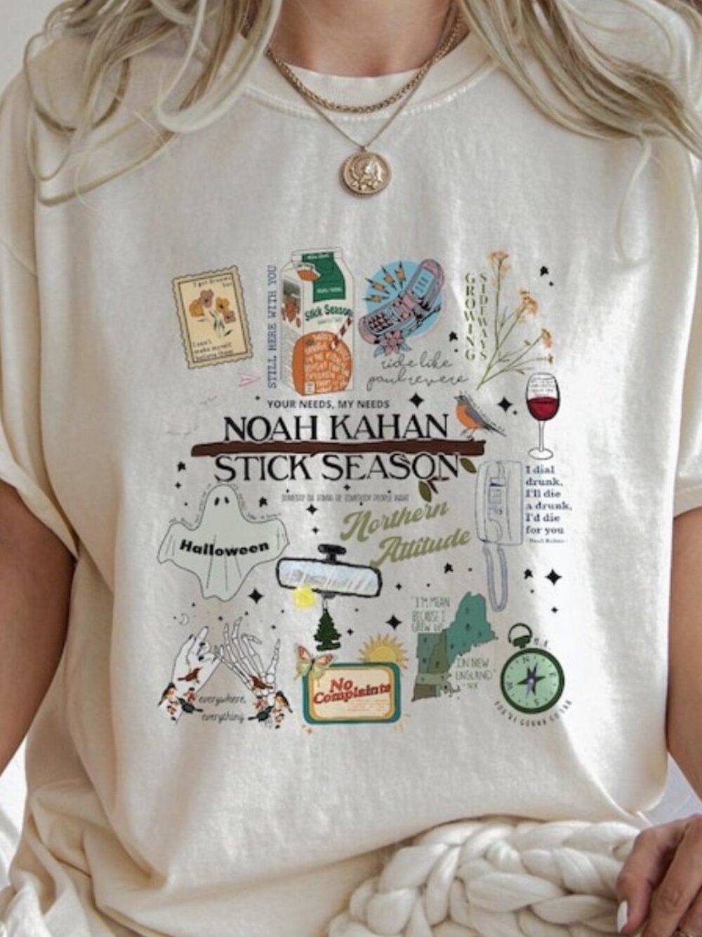 Noah Kahan Stick Season Unisex T-Shirt  73